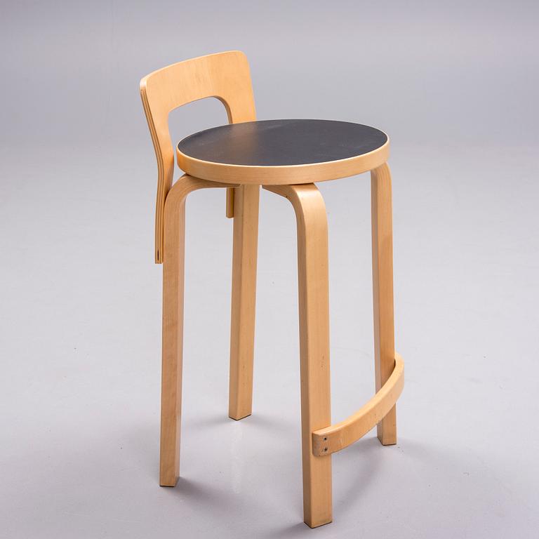 BARSTOL, modell K65, Alvar Aalto, Artek, 1900-talets slut.