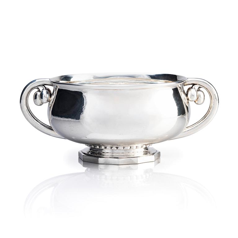 Georg Jensen, a sterling silver jardinière, Copenhagen 1925-32, design no  501.