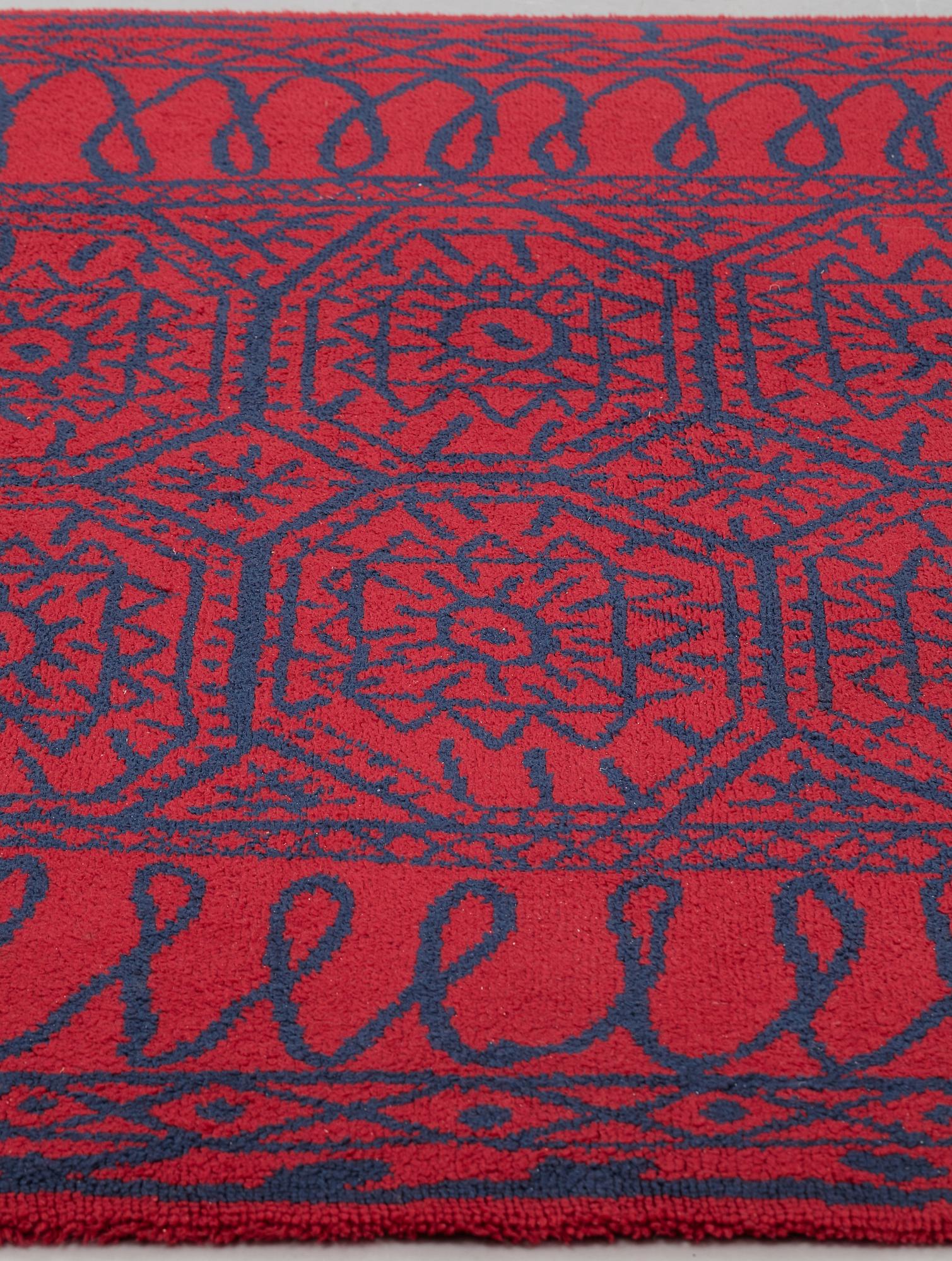 Javier Mariscal, "Estambul", a carpet, Nanimarquina, ca 279,5 x 200 cm, Spain the 1990's, signed Mariscal.