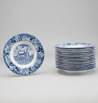 Dinnerware, Rörstrand, "Skånska slott".