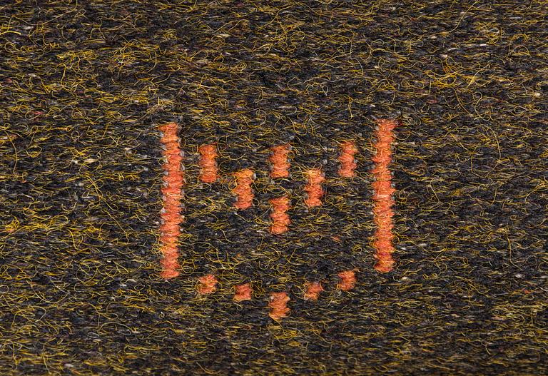 Karvalankamatto, 1900-luvun puoliväli. Noin 238 x 168 cm.