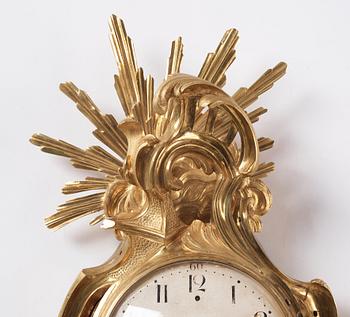 Väggpendyl, 1700-talets andra hälft, Rokoko.