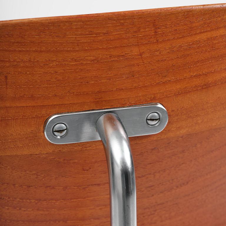 Hans J. Wegner, skrivbordsstol, "Swivel Chair" modell "JH502", Johannes Hansen, Danmark, 1950-60-tal.