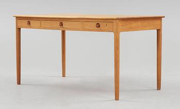 A Hans J Wegner 'AT-305' oak desk, Denmark.