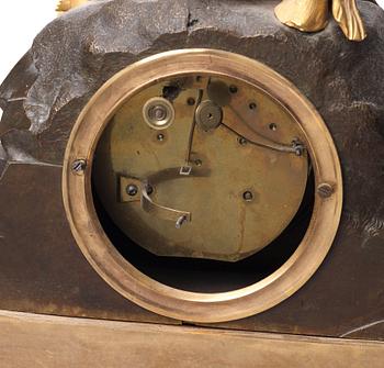 BORDSPENDYL, av Ephraim Hedström (Ephraim H mästare i Stockholm 1808-1818), Sengustaviansk.