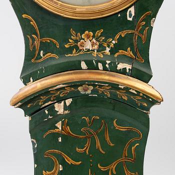 Golvur. Nils Berg (urmakare i Stockholm 1751-94). Rokoko.