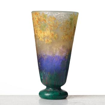 DAUM, vas, Nancy Frankrike, Art Nouveau.