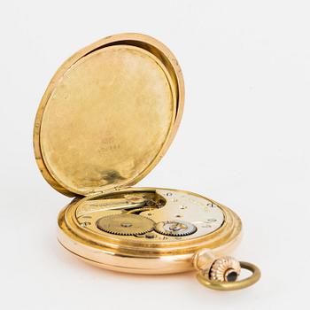 OMEGA, pocket watch, hunter, 54 mm.