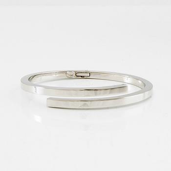 Stelt armband 18K vitguld, Cecchinato Trissino Vicenza Italy.
