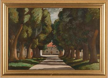 Oskar Bergman, Nedre Duvnäs gård.