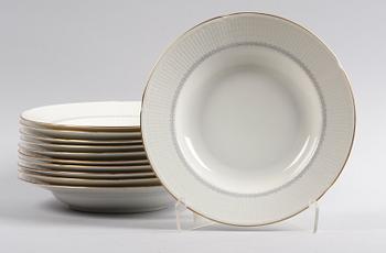 MATSERVIS, 54 delar. Porslin. Rörstrand.