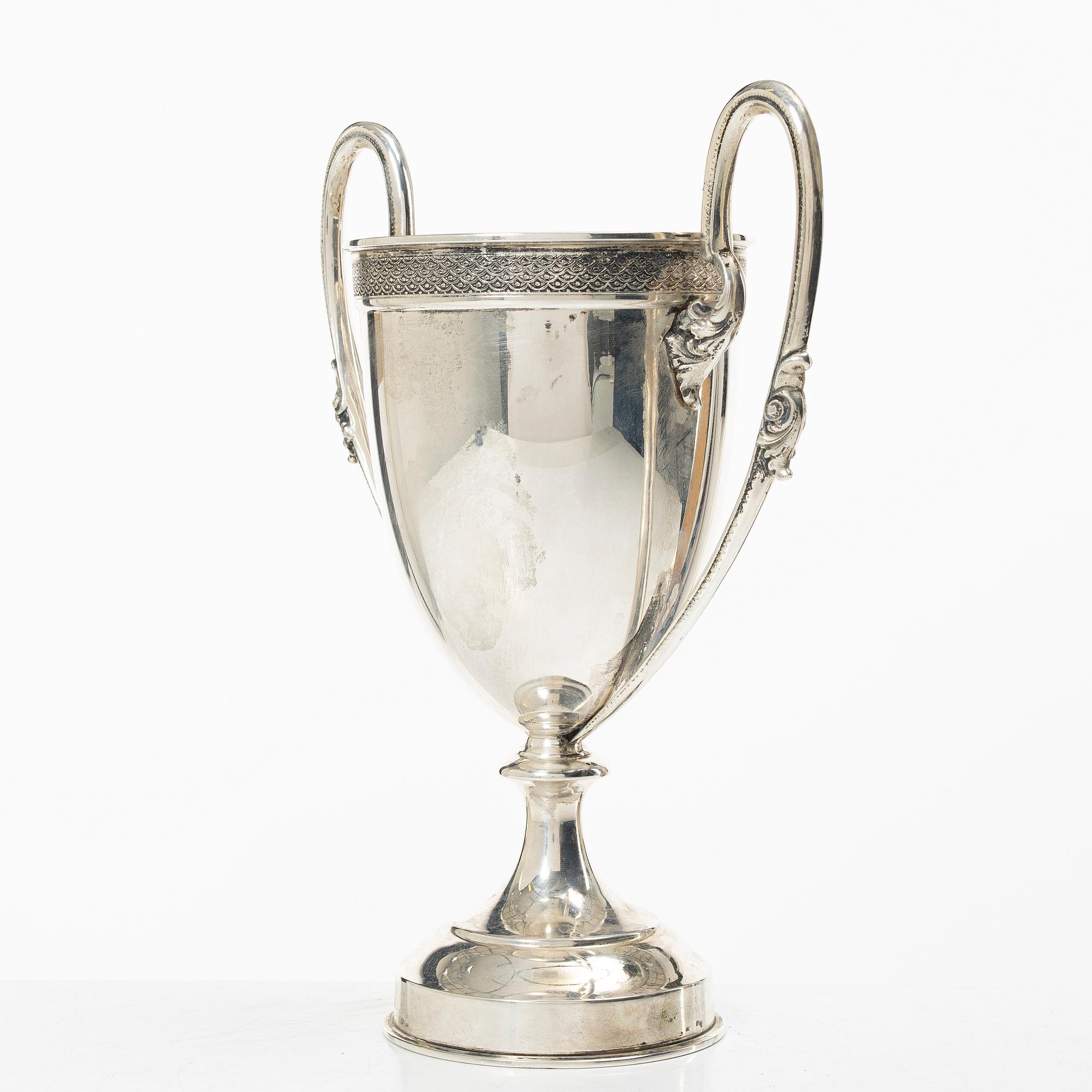 A silver 800 Empire style cup, first half of the 20th century.