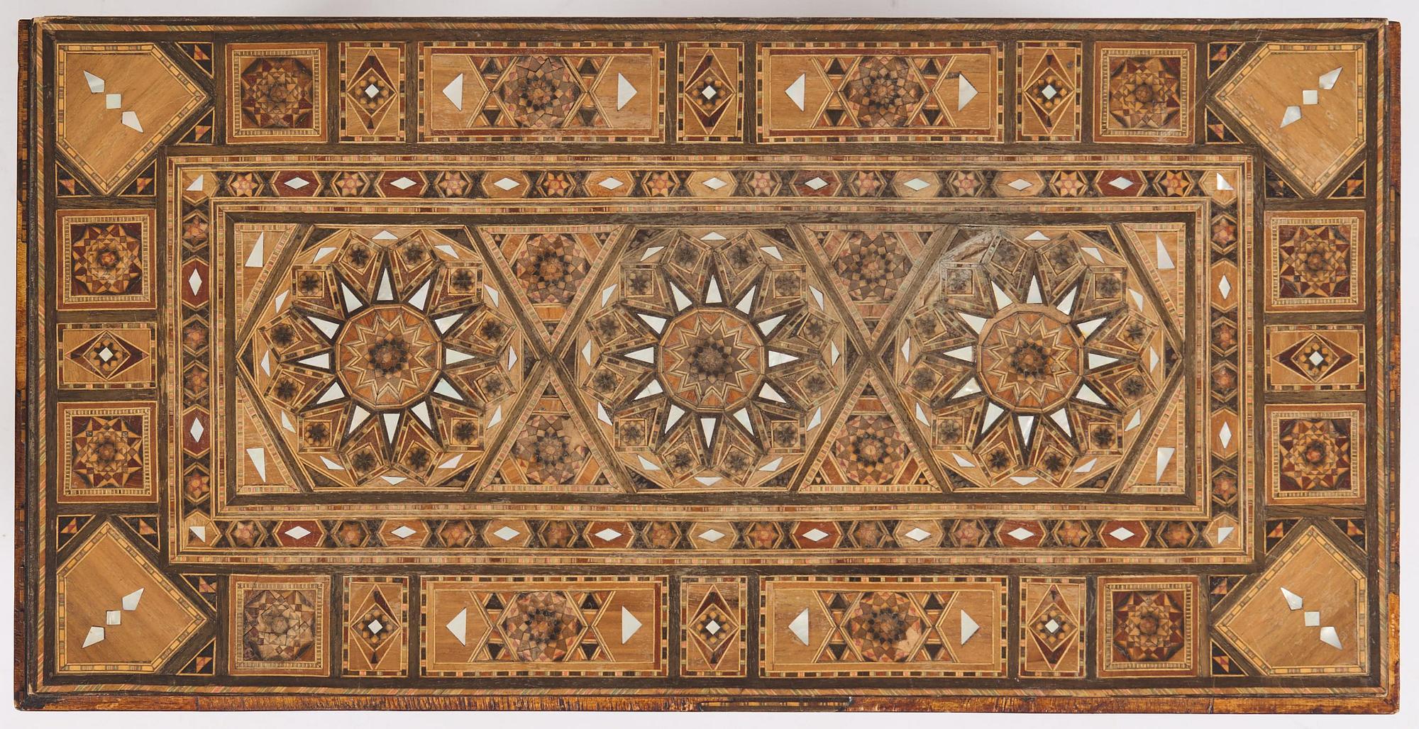 Spelbord, Damaskus Syrien, omkring år 1900.