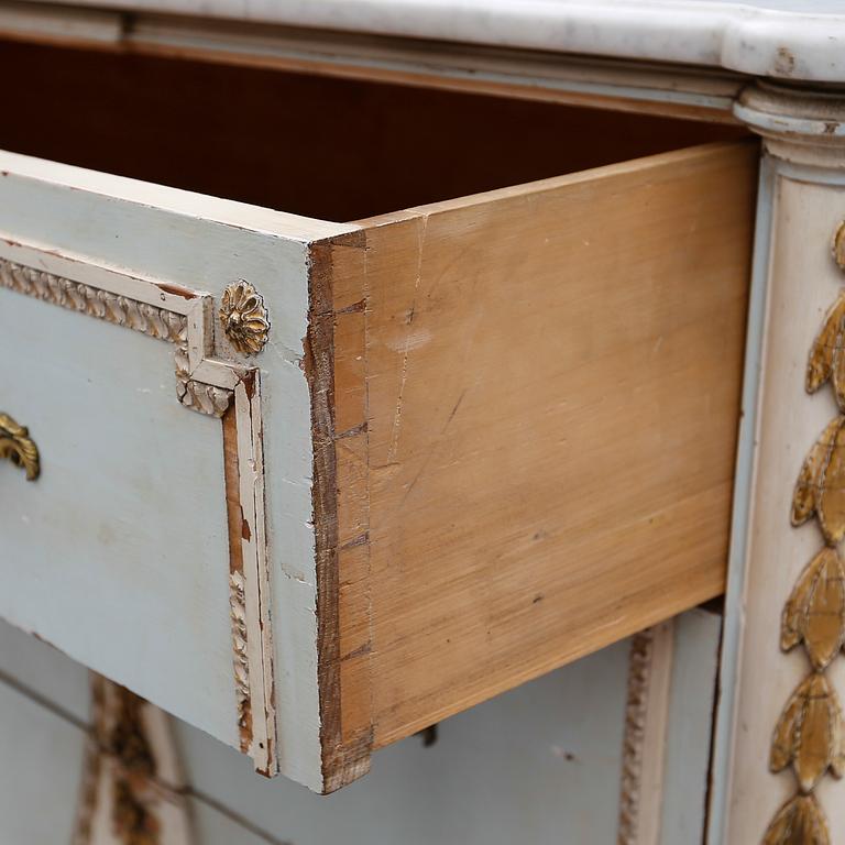 BYRÅ, Louis XVI-stil, Maple & Co, London & Paris, 1900-talets första hälft.