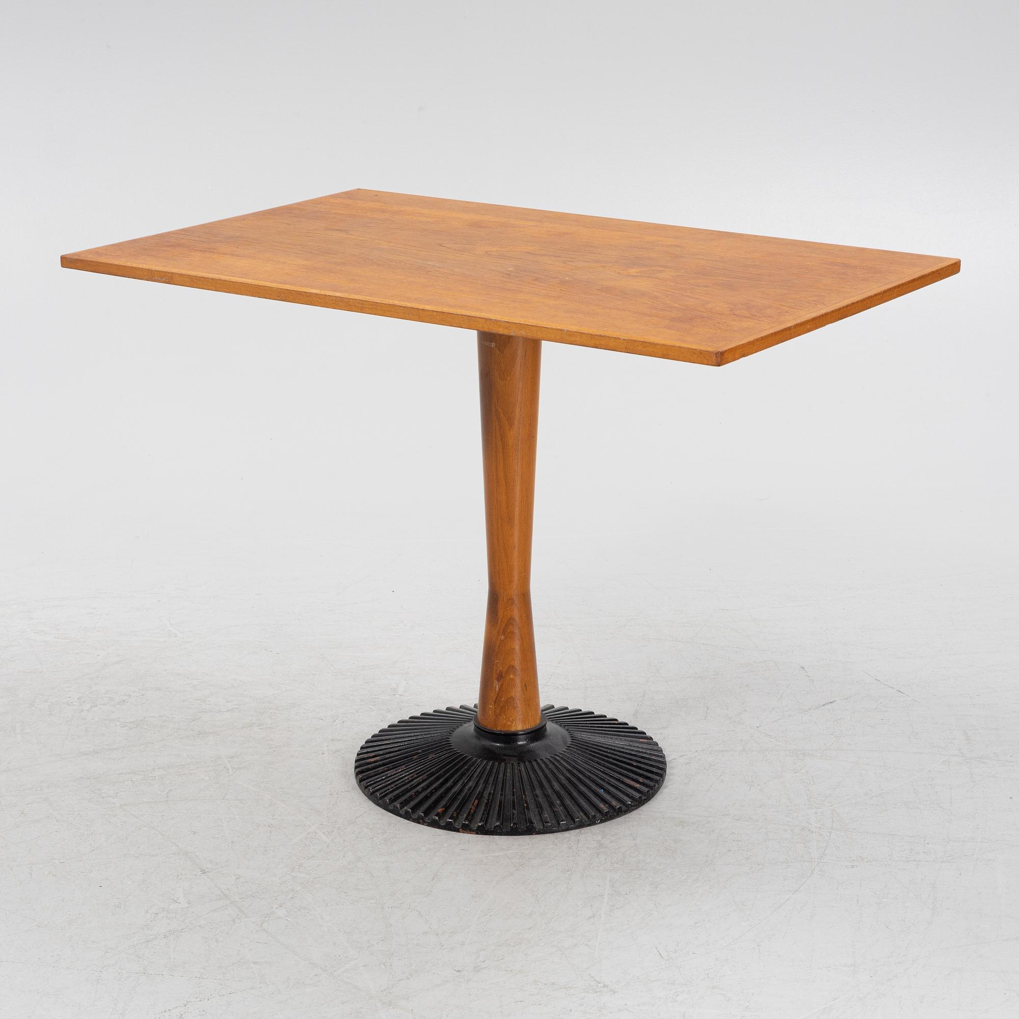 A Swedish Modern café table, 1940's.