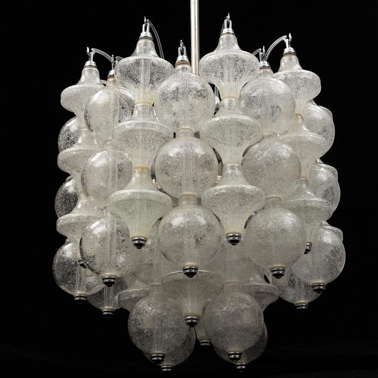 A 'Tulipan' chandelier from J.T. Kalmar, Austria, 1960's/70's.