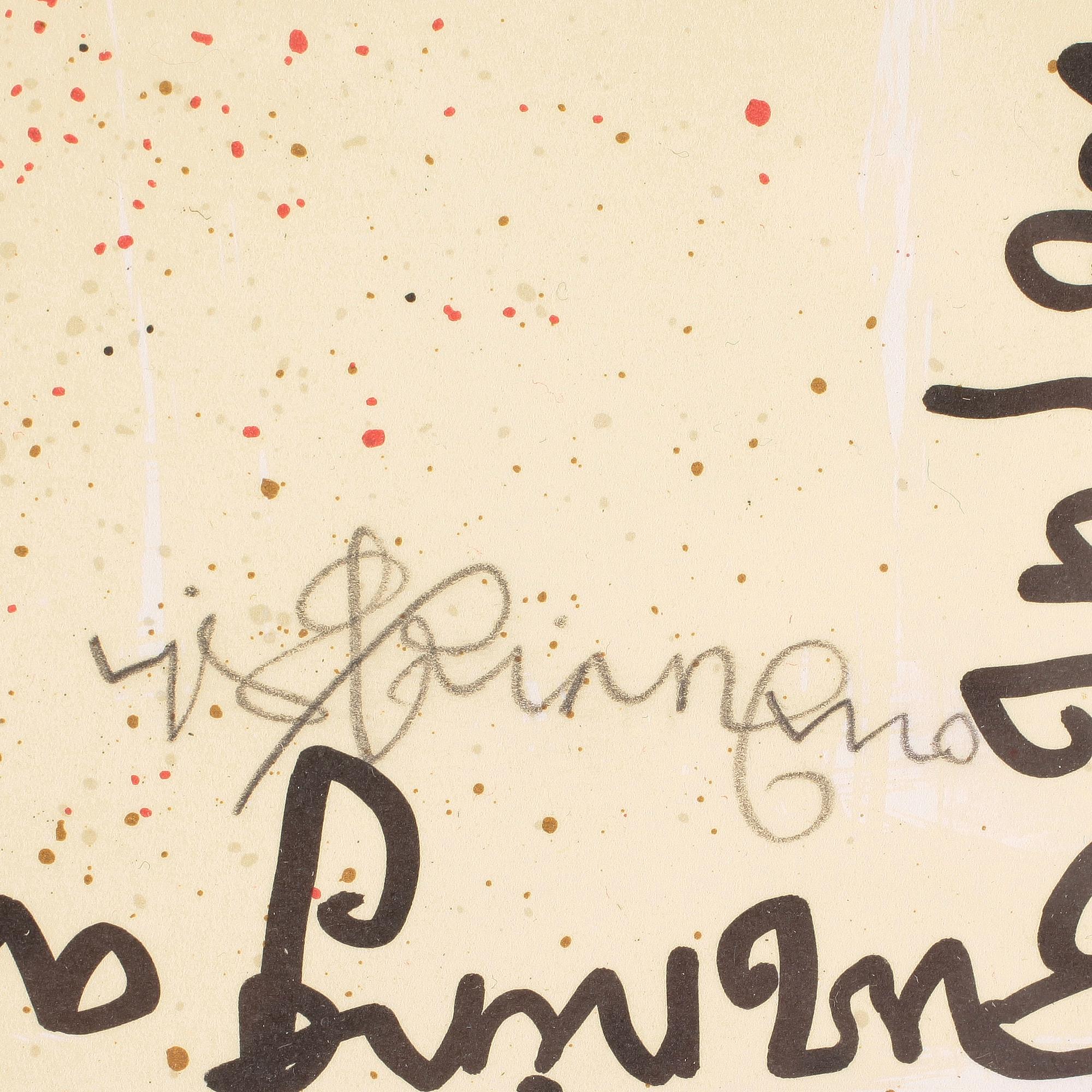 LISA RINNEVUO, litografi, sign o numr 179/230.