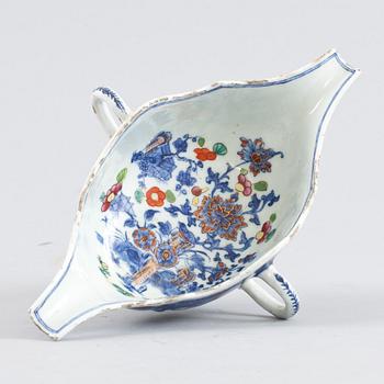 SÅSSNIPA, porslin, Kina, 1700-tal.