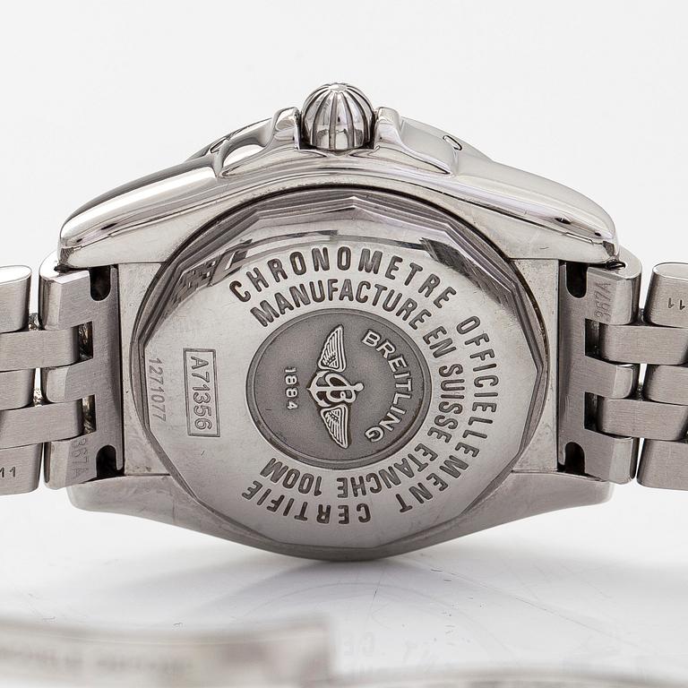 Breitling, Galactic, wristwatch, 32 mm.