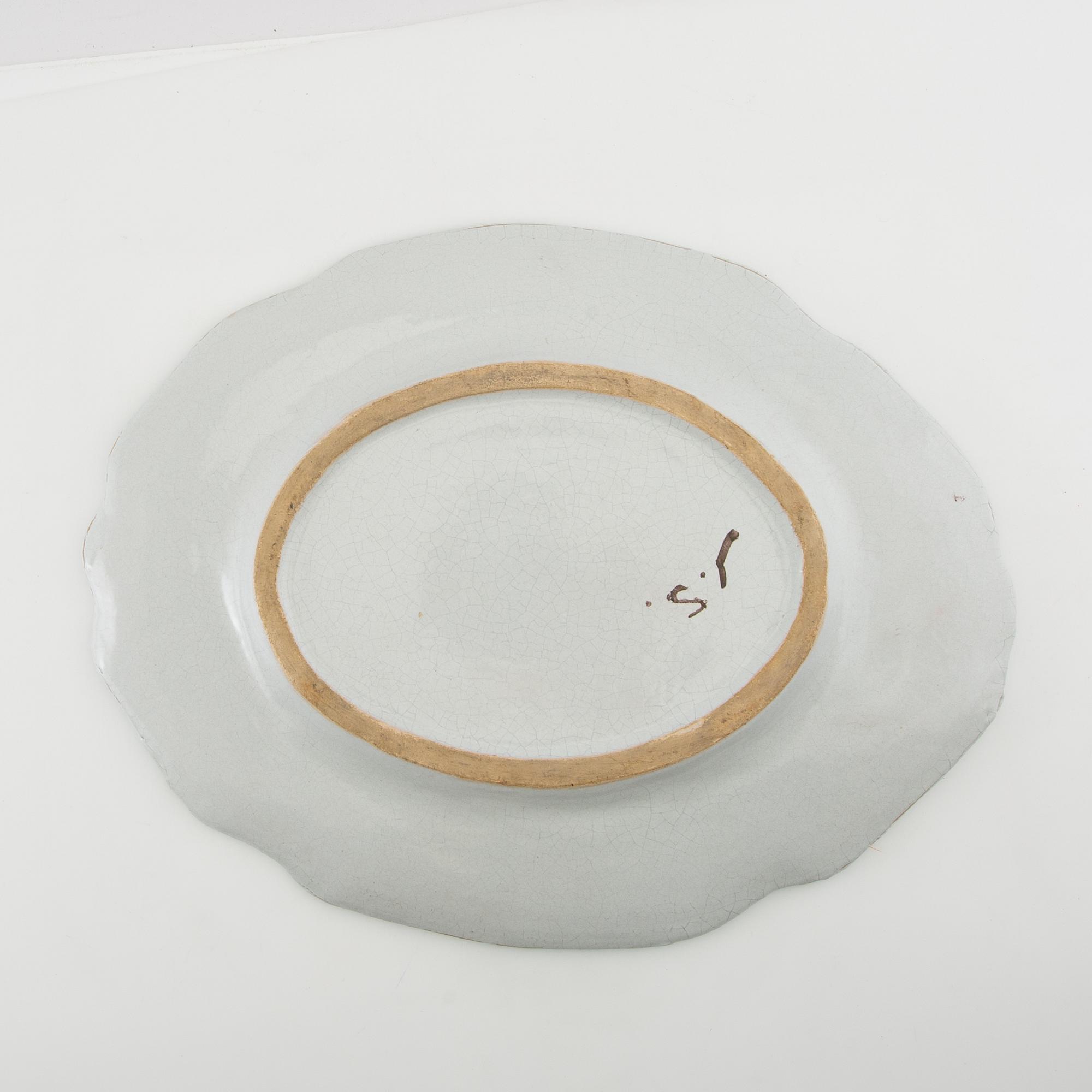 Serving platter, Rococo style, first half of the 20th century.