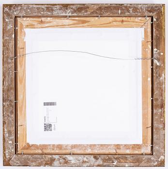 Kjartan Slettemark, screentryck med gouache, signerad Kjartan.