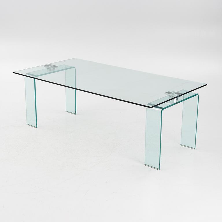 Studio Kronos, an 'Azimut' glass dining table, Cattelan Italia.