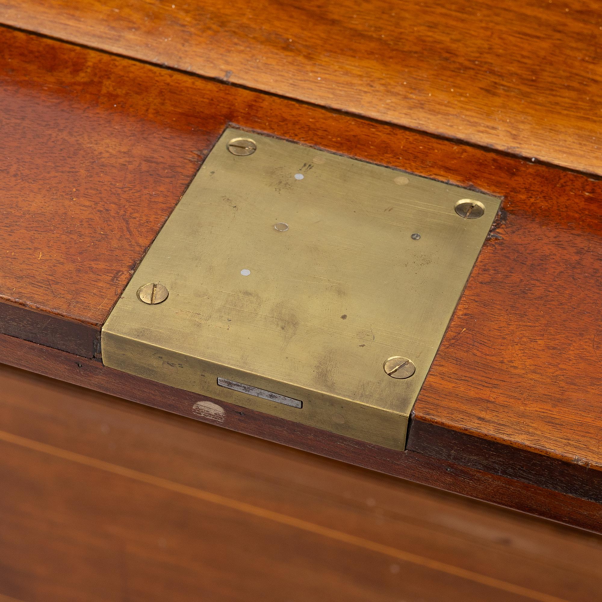 Writing desk, Late Gustavian Stockholm work by Isac Löfgren (master 1804–1816),