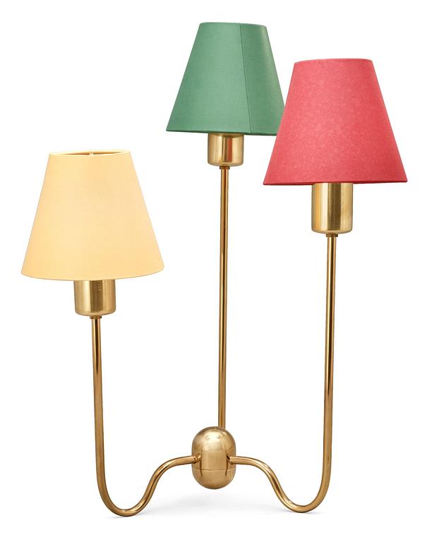 Av Josef Frank brass table lamp, Svenskt Tenn, model 2468.