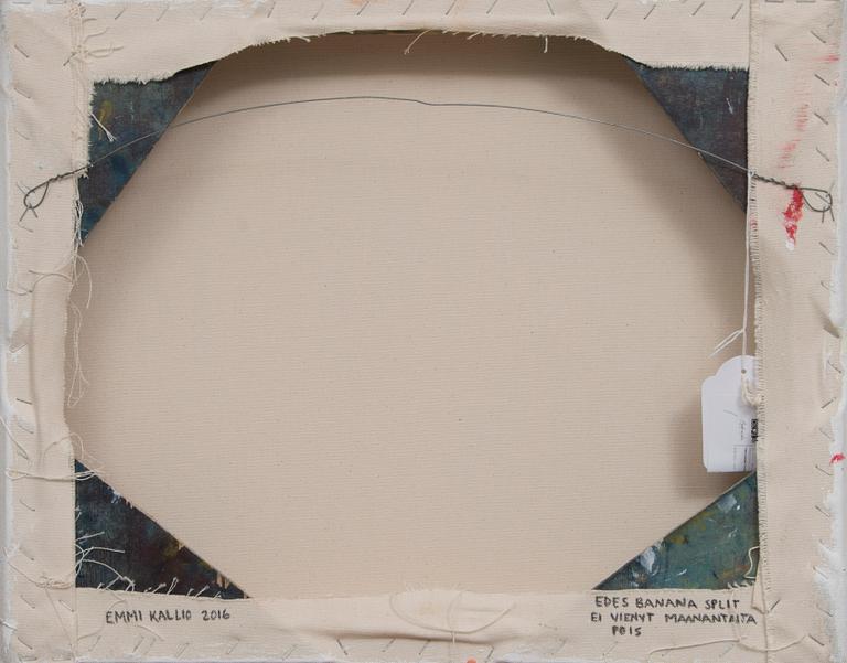 EMMI KALLIO, "INT ENS BANANA SPLIT FICK MÅNDAGEN ATT FÖRSVINNA".