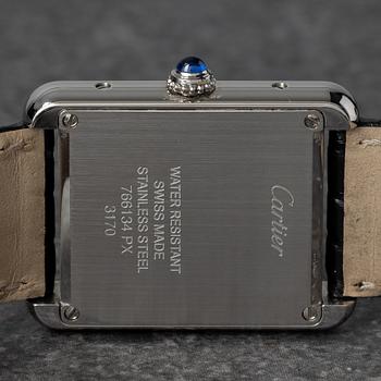 Cartier, Tank, "Piano Dial", ca 2010.