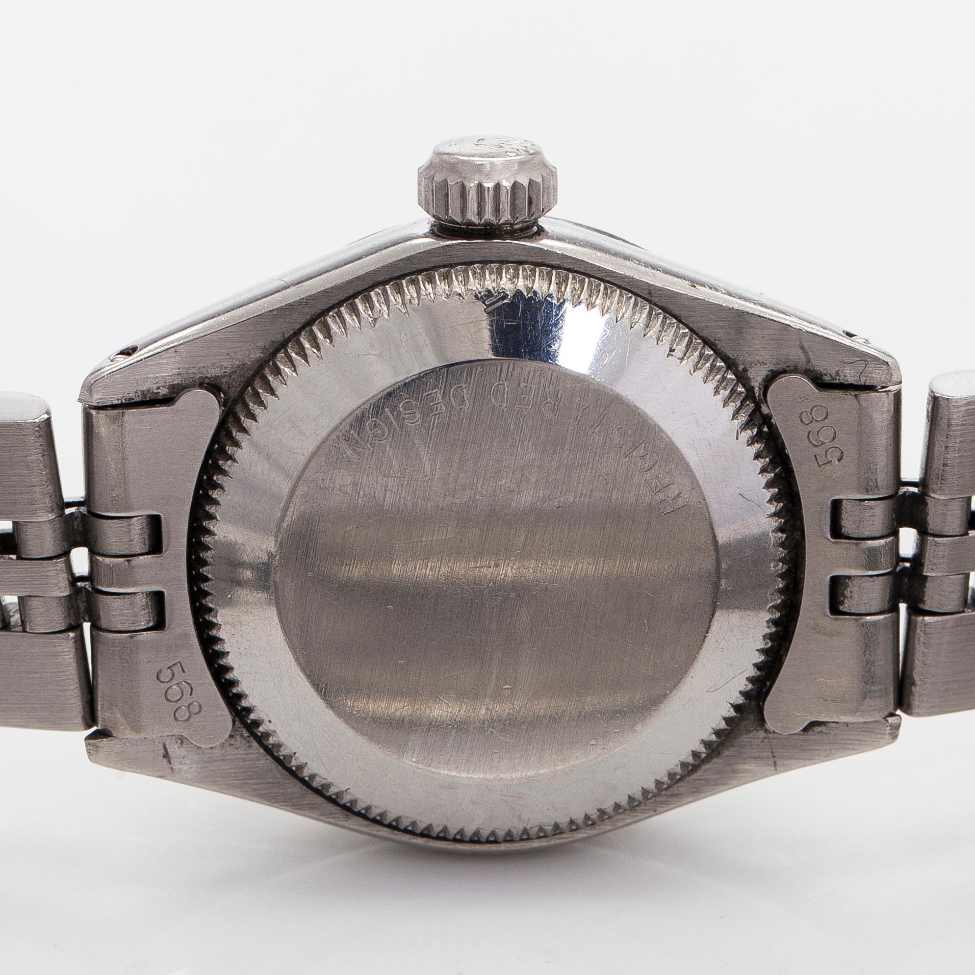 Rolex, Oyster Perpetual Date, armbandsur, 25 mm, stål, automatisk.
