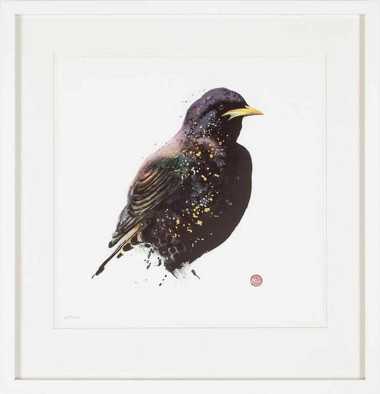KARL MÅRTENS, färglitografi, signerad o numrerad 253/290-.