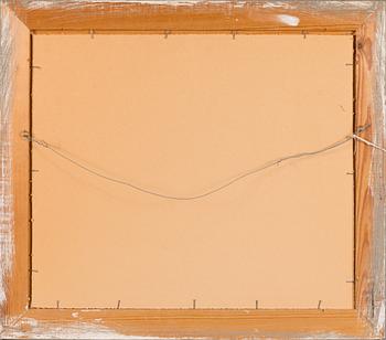 Veikko Sirén, oil on board, signed and dated 1972.