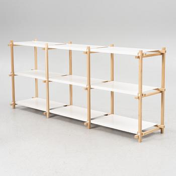Bookcase/sideboard, "Woody", Hay, Denmark, 21st century.