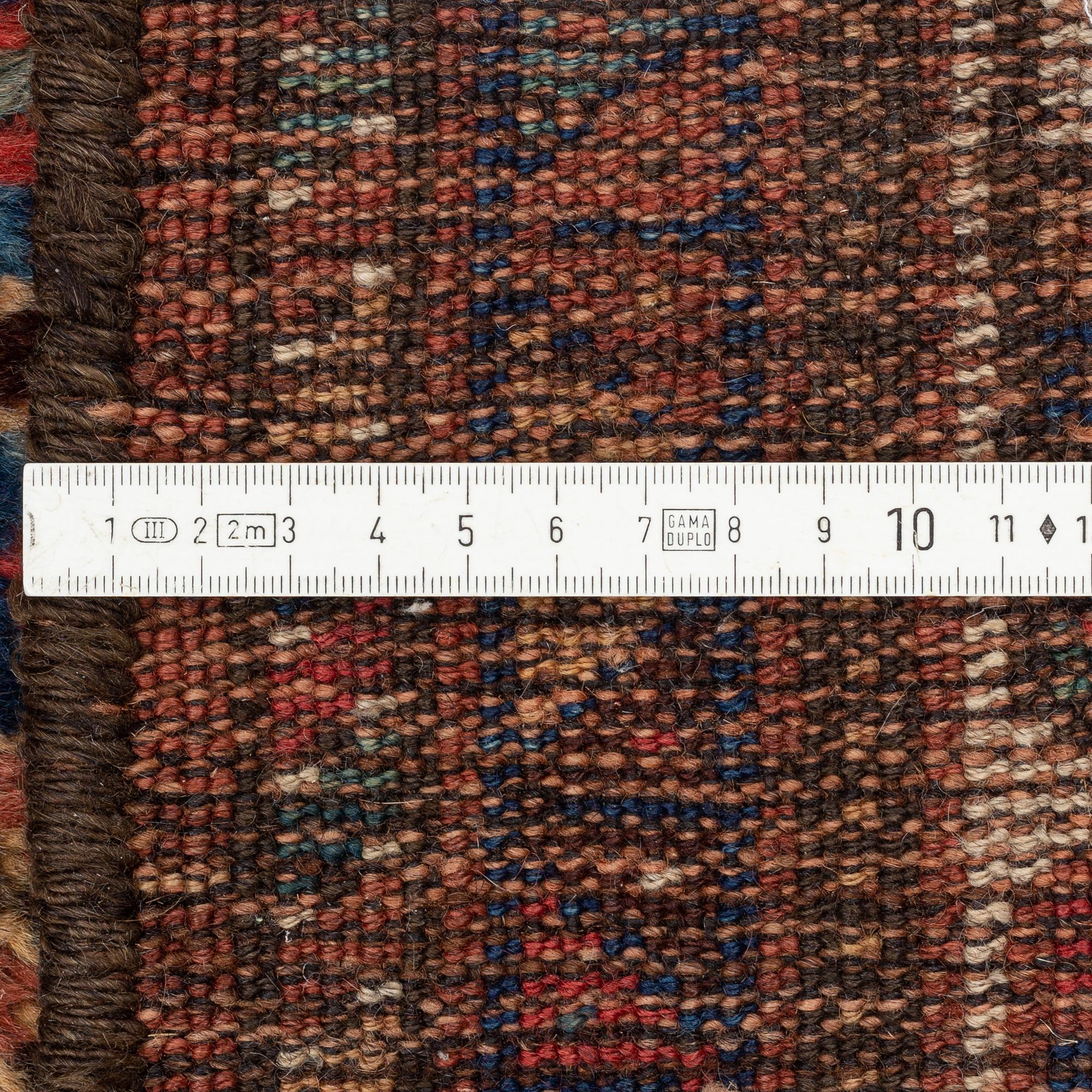 Matta, antique Kashgai/Shiraz, circa 180 x 125 cm.