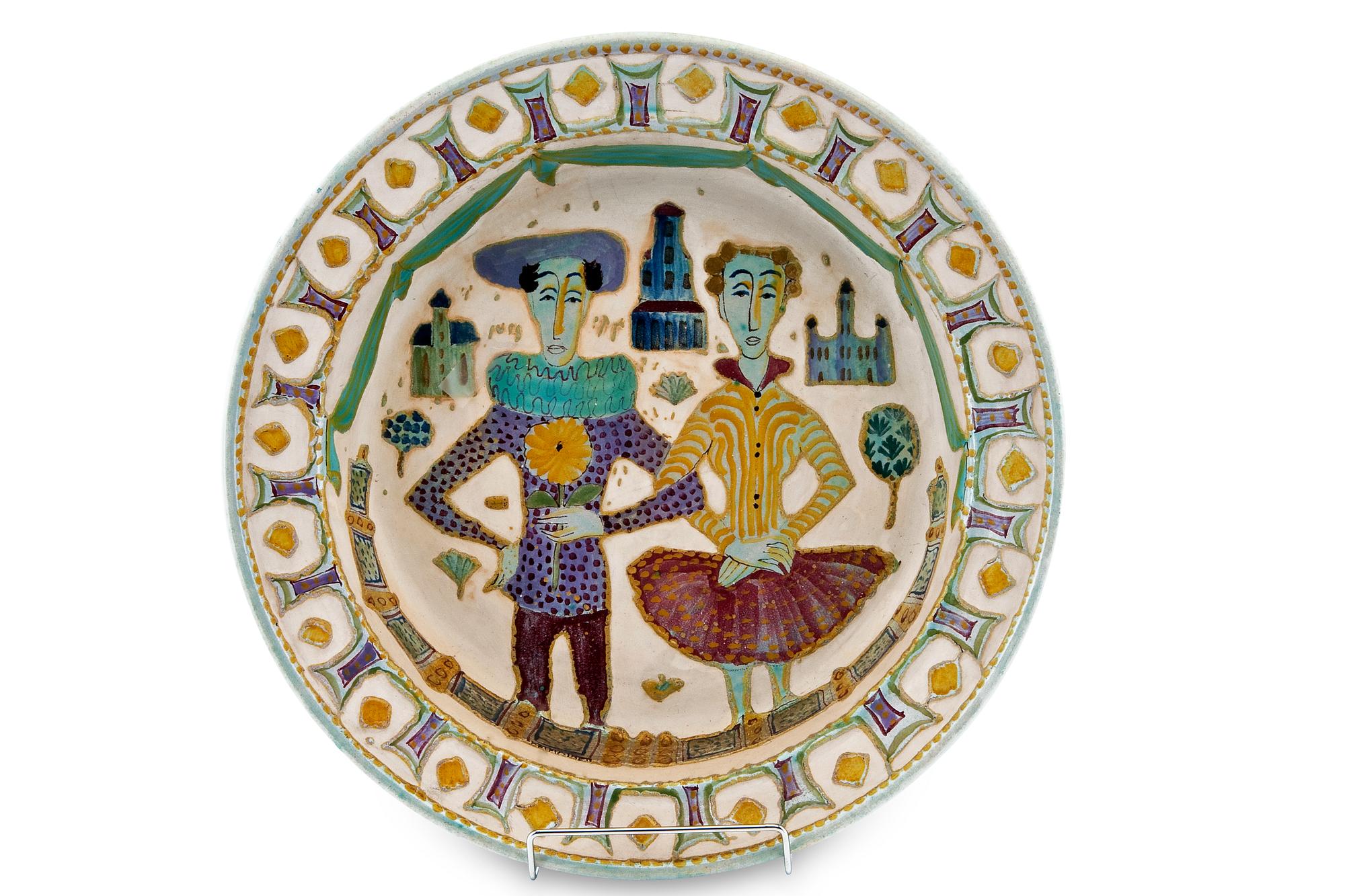 Birger Kaipiainen, A CERAMIC BOWL.