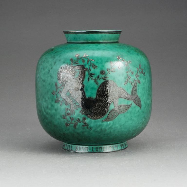 VAS, Wilhelm Kåge, Gustavsberg "Argenta", daterad 1946.