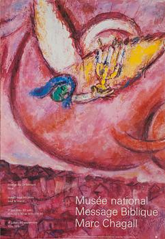 Marc Chagall · MARC CHAGALL, efter, affisch.