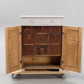 A painted sideboard, around 1900.