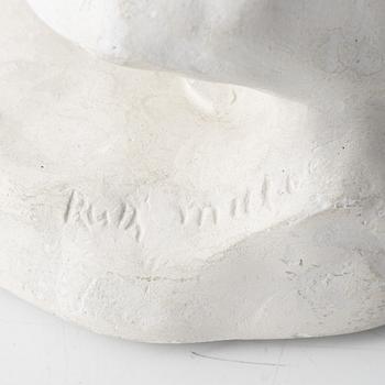 Ruth Milles, sculpture, plaster, signed.