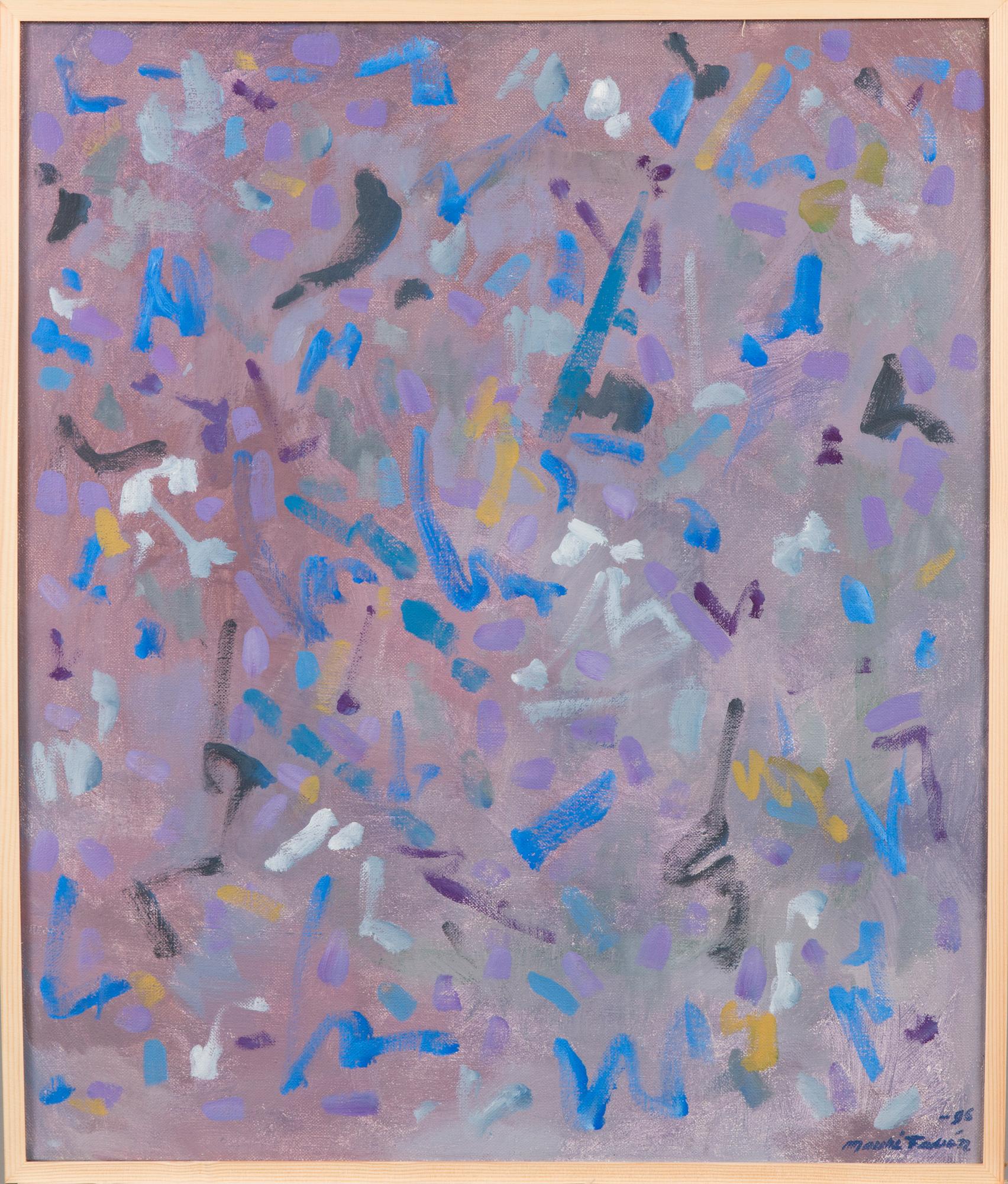 MAURI FAVÉN, tempera kankaalle, signeerattu ja päivätty -96.