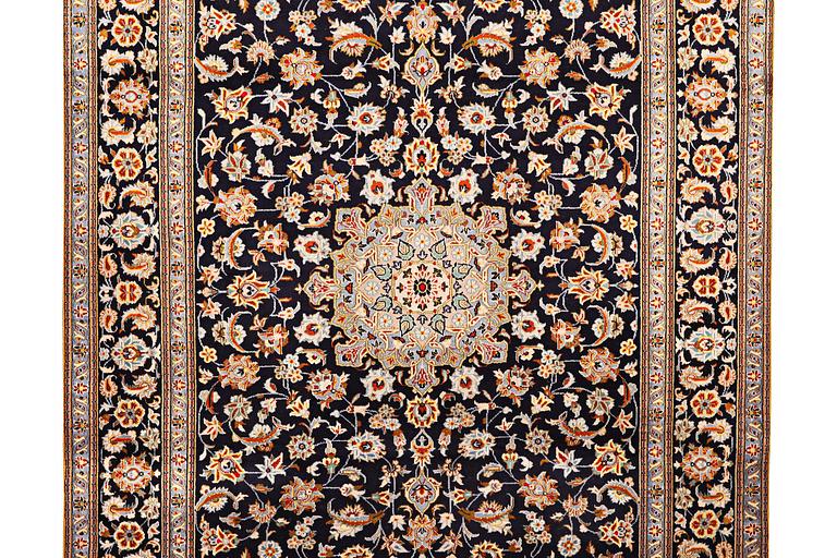 A carpet, Kashan, c. 316 x 248 cm.