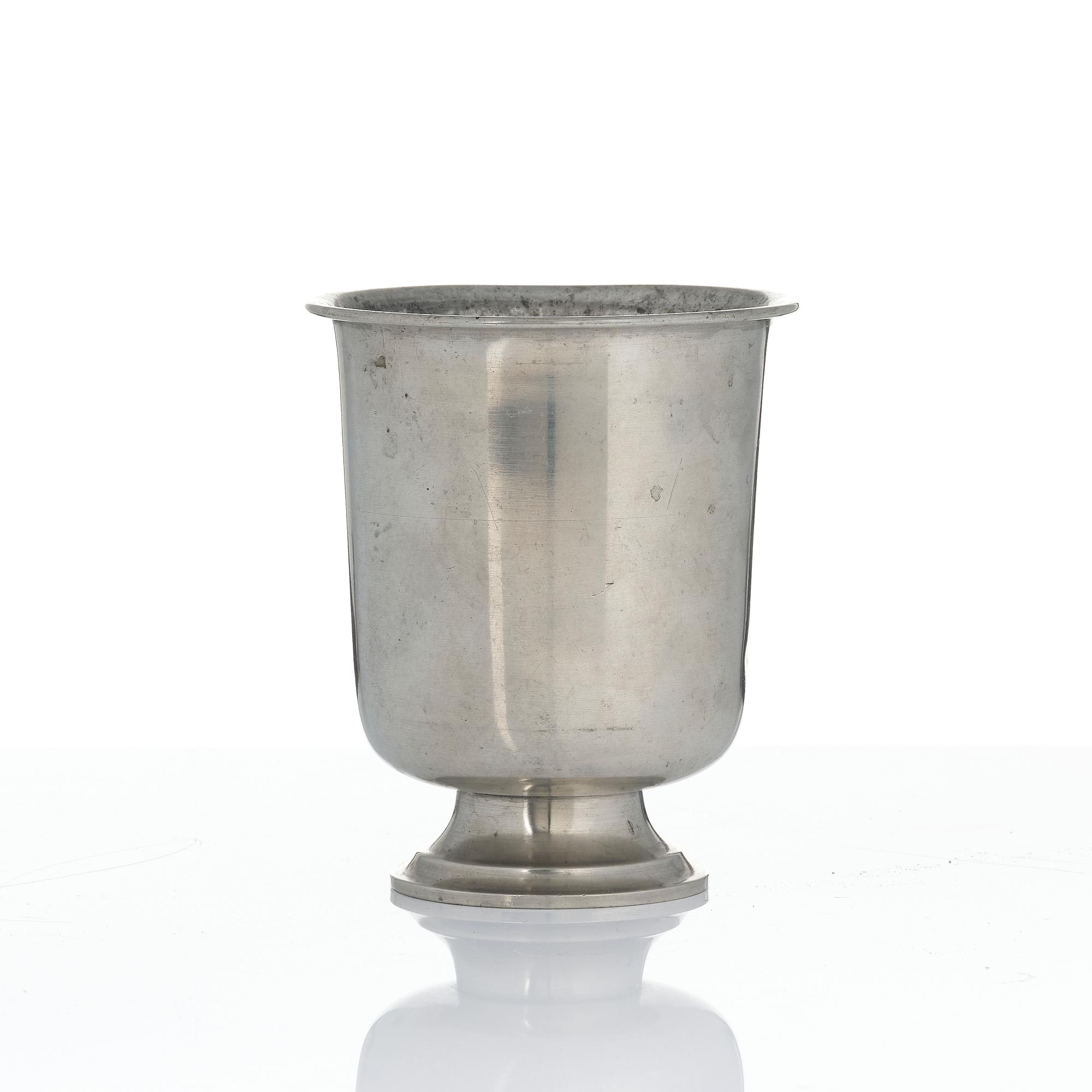 Nils Fougstedt, a set of two vases, Firma Svenskt Tenn, Stockholm, 1927-28.