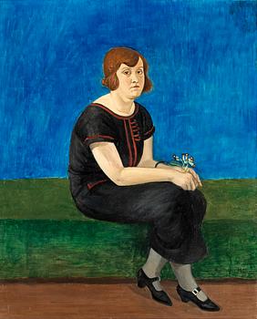 59. Hilding Linnqvist, "Målarinnan" (The painter).