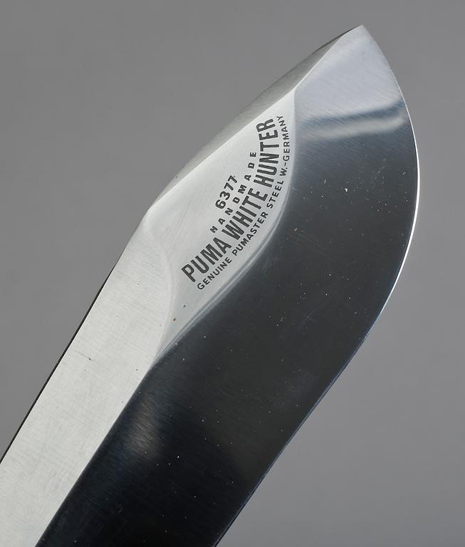 KNIV, "Puma White Hunter", sent 1900-tal.