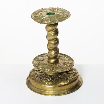 Ljusstake, Sverige, 1600-talets senare del / omkring år 1700, Karolinsk Barock.