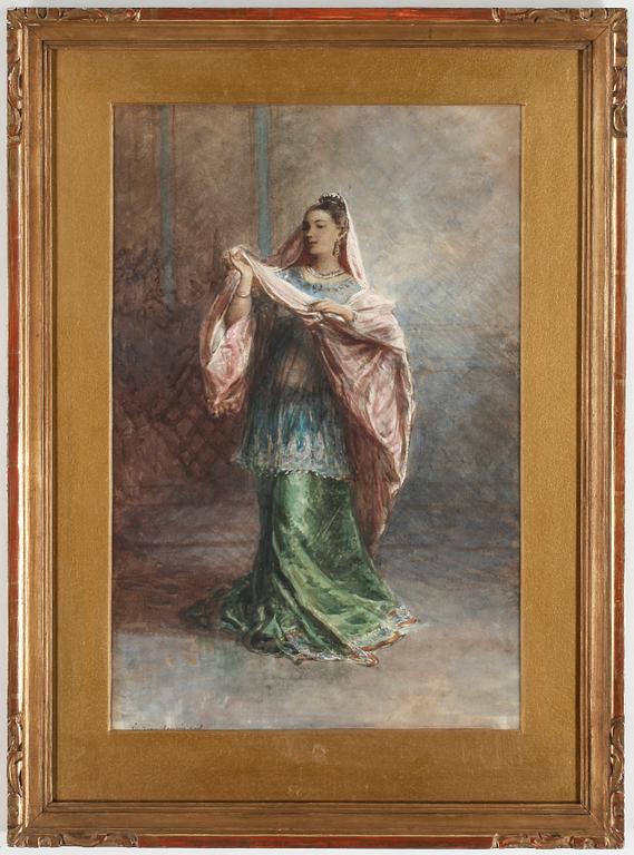 EGRON LUNDGREN, Akvarell, ej signerad.