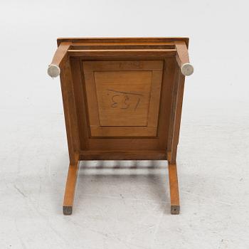 An oak writngdesk with a chair from Åtvidabergs, first part of the 20th century.