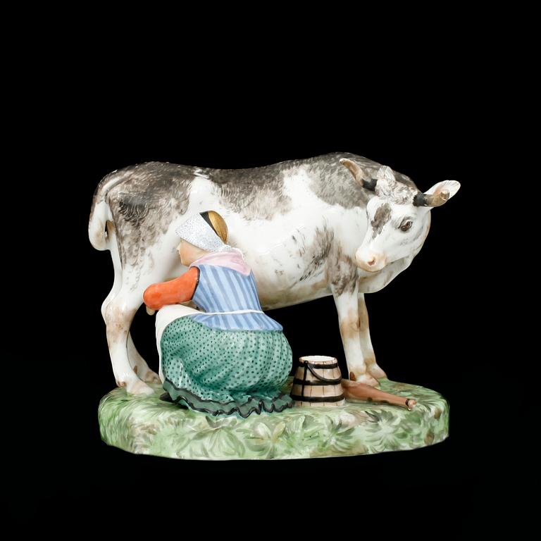 FIGURGRUPP, porslin, Royal Copenhagen, 1800-tal.