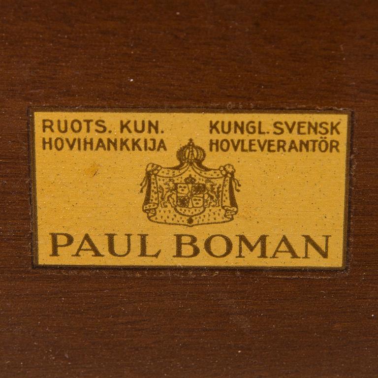 Konferensbord / matbord, märkt Paul Boman, 1900-talets mitt.